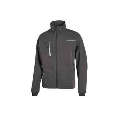 Chaqueta hombre repelente al agua y transpirable Asphalt Grey S