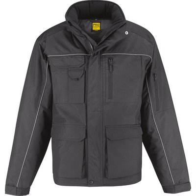 Chaqueta impermeable y cortavientos DARK GREY 3XL