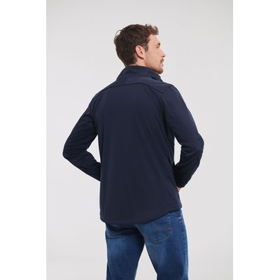 Chaqueta impermeable transpirable SoftShell hombre