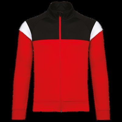 Chaqueta infantil con cremallera Sporty Red / Black 10/12 ans