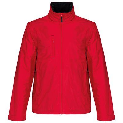 Chaqueta con mangas removibles Red / Black L