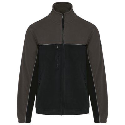 Chaqueta micropolar bicolor Black / Dark Grey XS