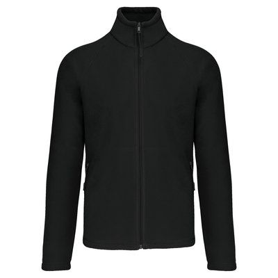 Chaqueta micropolar con cremallera hombre Black M