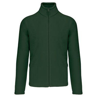 Chaqueta micropolar con cremallera hombre Forest Green 3XL