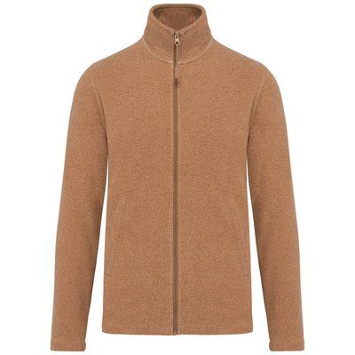 Chaqueta micropolar hombre Camel Heather M