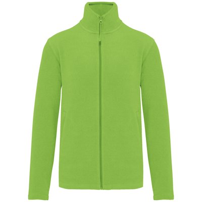 Chaqueta micropolar hombre Verde 4XL