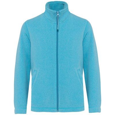 Chaqueta micropolar infantil Cloudy blue heather 8/10 ans