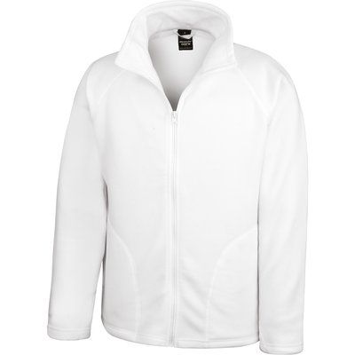 Chaqueta Micropolar Suave Blanco XXL