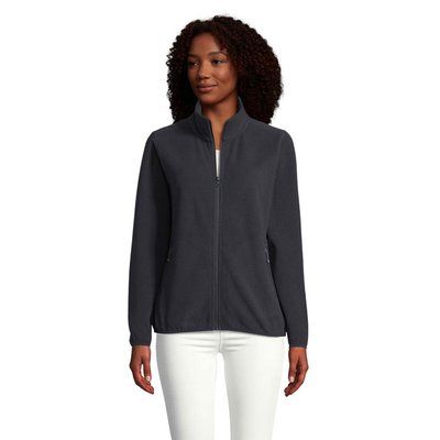 Chaqueta Mujer 280g Poliéster Reciclado Azul Mar S