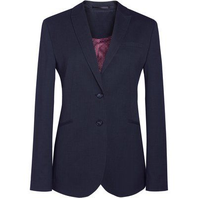 Chaqueta mujer anti-manchas Navy Pin Dot 12 UK