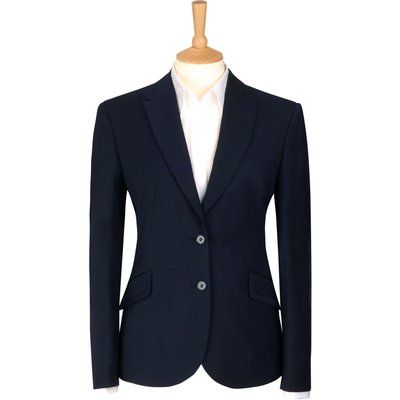 Chaqueta mujer antimanchas entallada Navy 14 UK