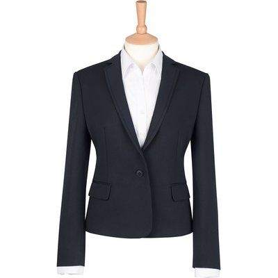 Chaqueta mujer corta entallada Black 20 UK