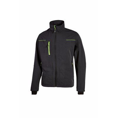 Chaqueta mujer repelente al agua Black Carbon XL