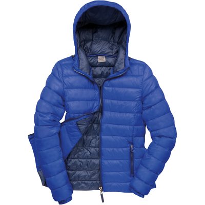 Chaqueta nylon acolchada mujer Azul XXL