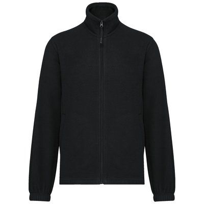 Chaqueta polar ajustable con cordón elástico Black M