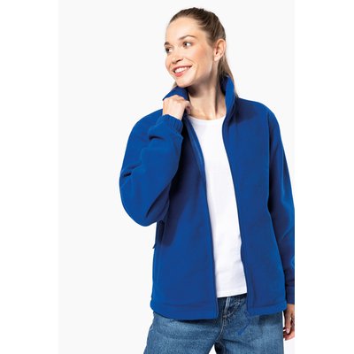 Chaqueta polar ajustable con cordón elástico