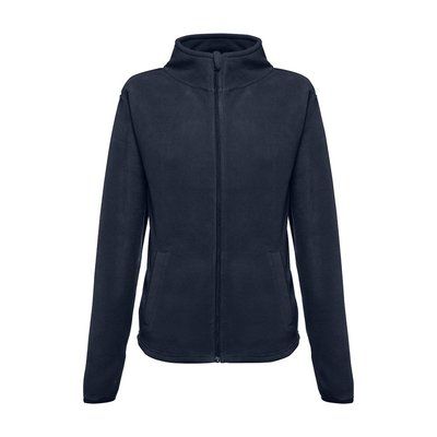 Chaqueta polar para mujer con cremallera Azul Marino S