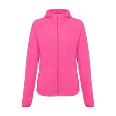 Chaqueta polar para mujer con cremallera Rosa L