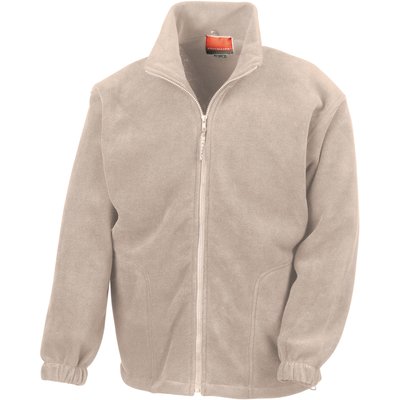 Chaqueta Polar de Poliéster Beige L