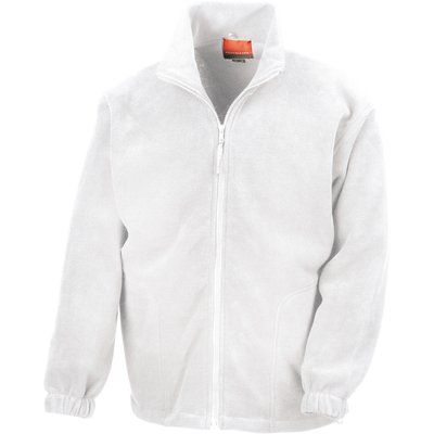 Chaqueta Polar de Poliéster White M