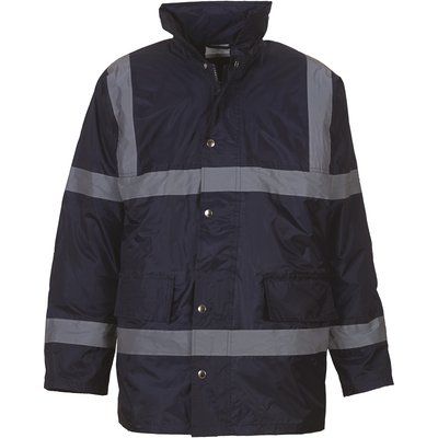 Chaqueta de seguridad de nylon Navy XL