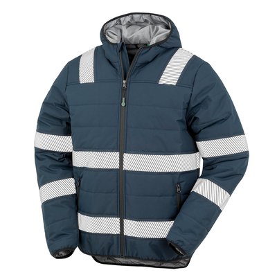 Chaqueta de seguridad tejido antidesgarro Navy L