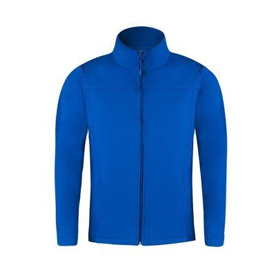 Chaqueta soft shell impermeable y transpirable Azul M