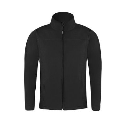 Chaqueta soft shell impermeable y transpirable Negro S