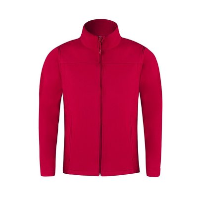 Chaqueta soft shell impermeable y transpirable Rojo S