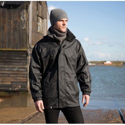 Chaqueta softshell 3 en 1 impermeable con capucha