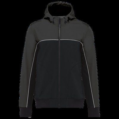 Chaqueta softshell 3 capas Black / Dark Grey L