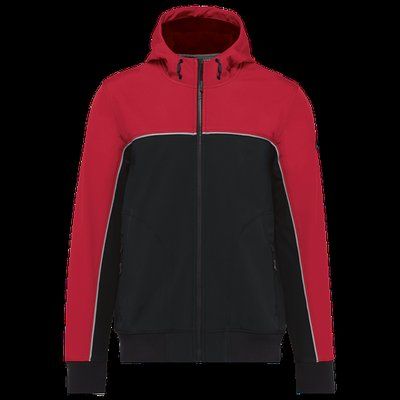 Chaqueta softshell 3 capas Black / Red XL