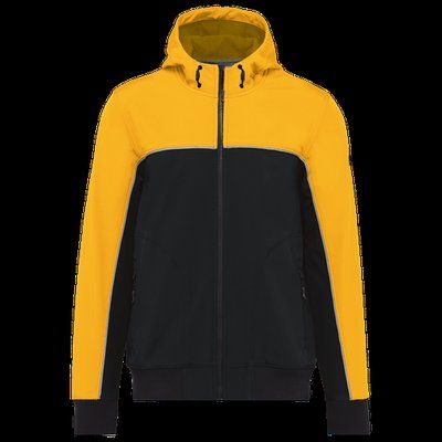 Chaqueta softshell 3 capas Black / Yellow XS