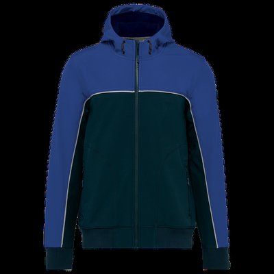 Chaqueta softshell 3 capas Navy / Royal Blue S