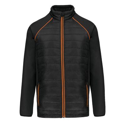 Chaqueta Softshell de dos capas unisex Black / Orange 3XL