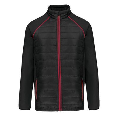 Chaqueta Softshell de dos capas unisex Black / Red XS