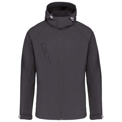 Chaqueta softshell con capucha extraíble Titanium S