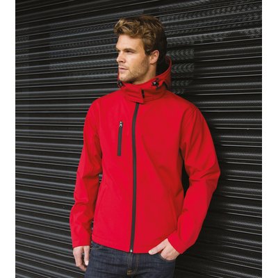 Chaqueta Softshell con capucha hombre