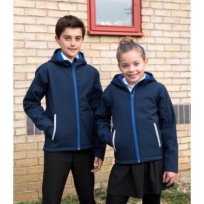 Chaqueta Softshell con capucha para niños