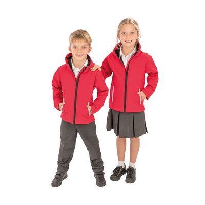 Chaqueta Softshell con capucha para niños