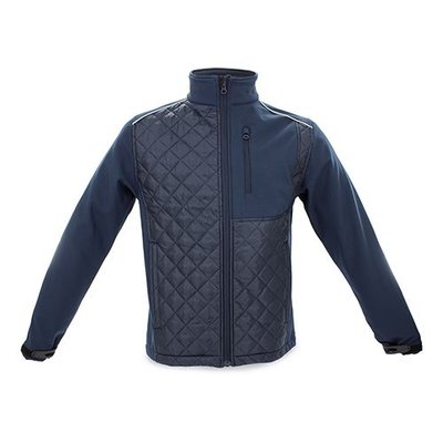 Chaqueta Softshell Cortavientos Cuello Alto