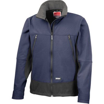 Chaqueta Softshell Cortavientos Navy / Black S