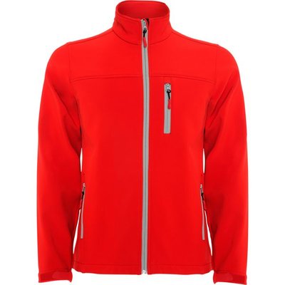 Chaqueta Softshell Cremallera Sellada Rojo 12