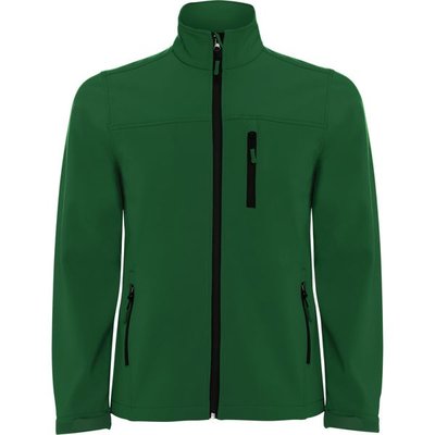 Chaqueta Softshell Cremallera Sellada VERDE BOTELLA L