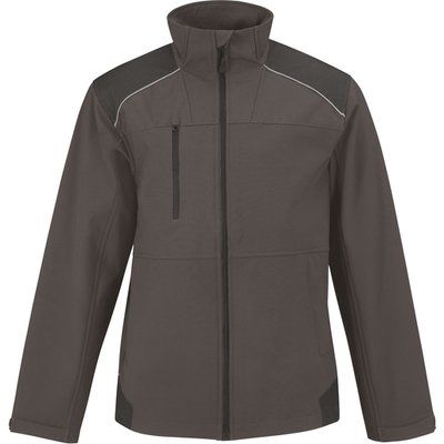 Chaqueta Softshell cuello alto DARK GREY 3XL