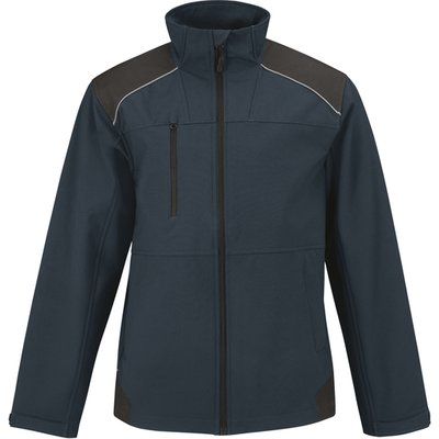 Chaqueta Softshell cuello alto Navy S