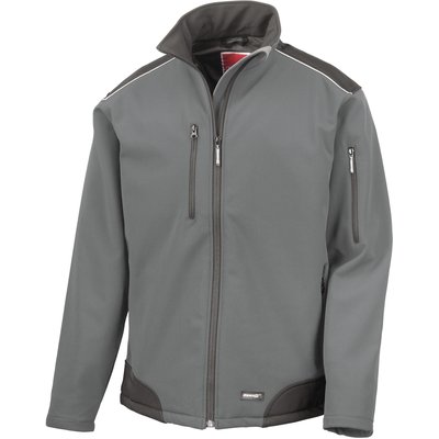 Chaqueta Softshell de trabajo Gris M