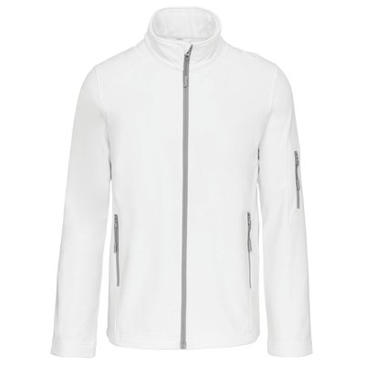 Chaqueta softshell hombre Blanco XXL