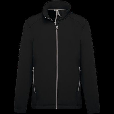 Chaqueta softshell hombre entallada Black S