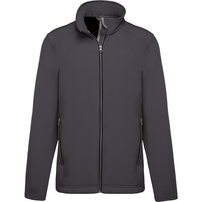 Chaqueta softshell hombre entallada Gris XL